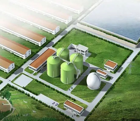 規(guī)?；镎託夤こ?></a></p>
<h2>規(guī)模化生物沼氣工</h2>
<p class=